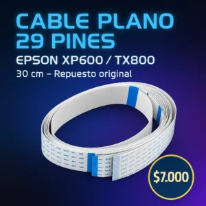 Cable-Plano-29-Pines-para-Cabezal-EPSON-XP600-_-TX800-–-30-cm