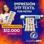 Impresión DTF Textil por Metro – Oferta desde 5 metros